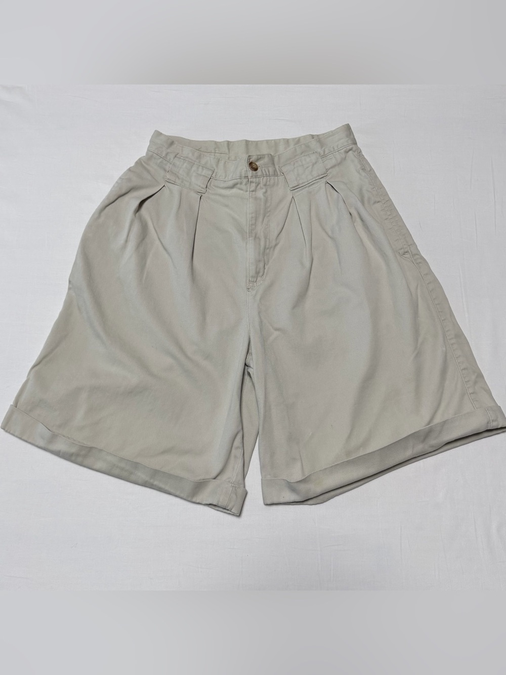 Vintage Essentials Sport Khaki Shorts